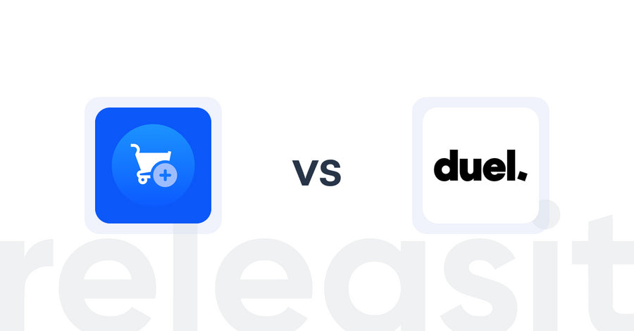 Shopify Upsell and Cross-sell Apps: Wizy Product Recommendation vs Duel | Referrals & Affiliates