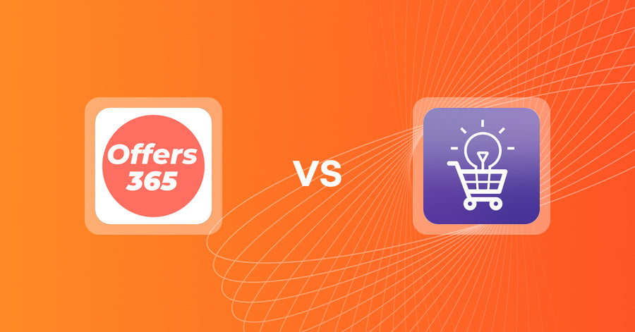 Shopify Upsell and Cross-Sell Apps: Offers365 Post Purchase Upsell vs. Product Recommendations Magic