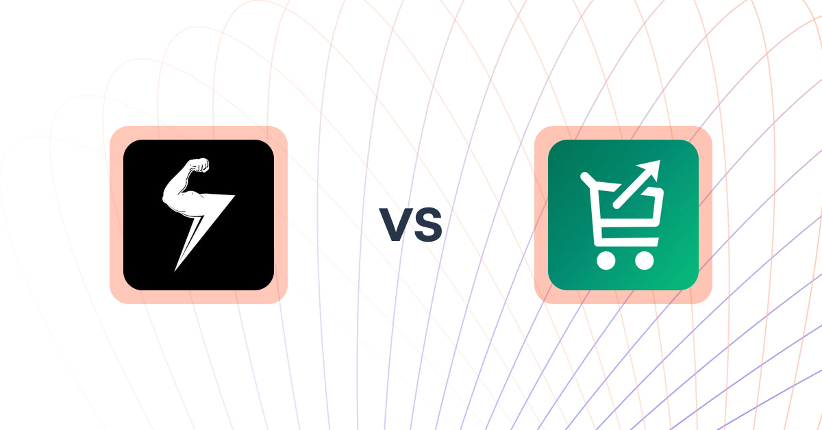 Shopify Upsell and Cross-sell Apps: QuickQuiz ‑ More Submissions vs Simply Cartbooster