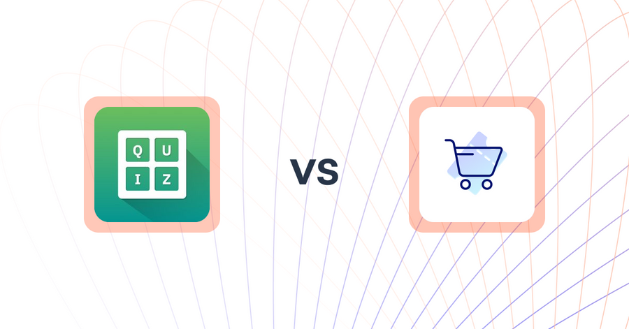 Shopify Upsell and Cross-Sell Apps: Quiz Buddy ‑ Product Quiz vs Mave Thank You Page