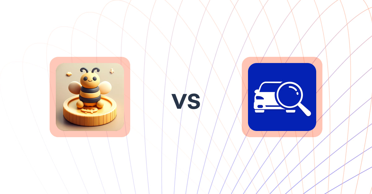 Shopify Upsell and Cross-sell Apps: FeeBee ‑ Fees and Deposits vs MSPL AutoPartsFinderPro