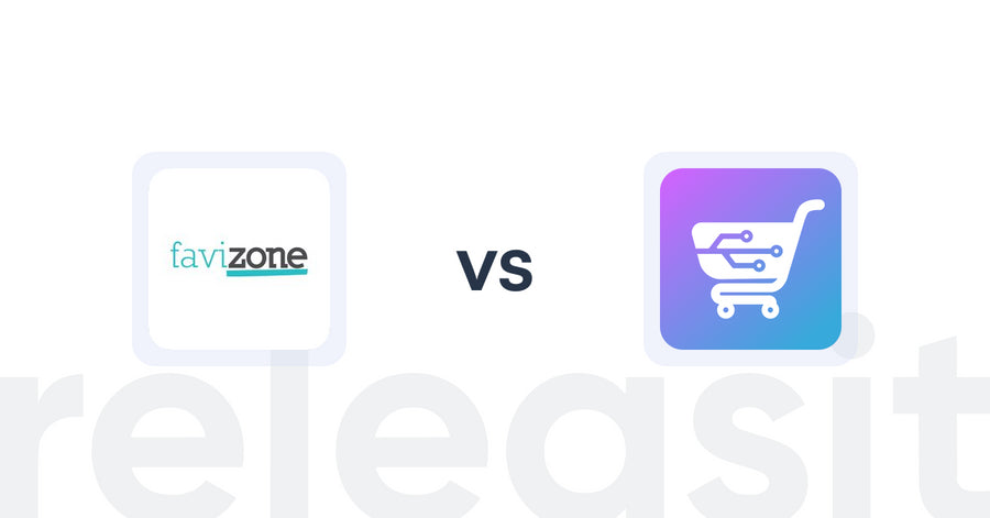 Shopify Upsell and Cross-Sell Apps: Favizone: upsell & cross‑sell vs AI Cart & Upsell