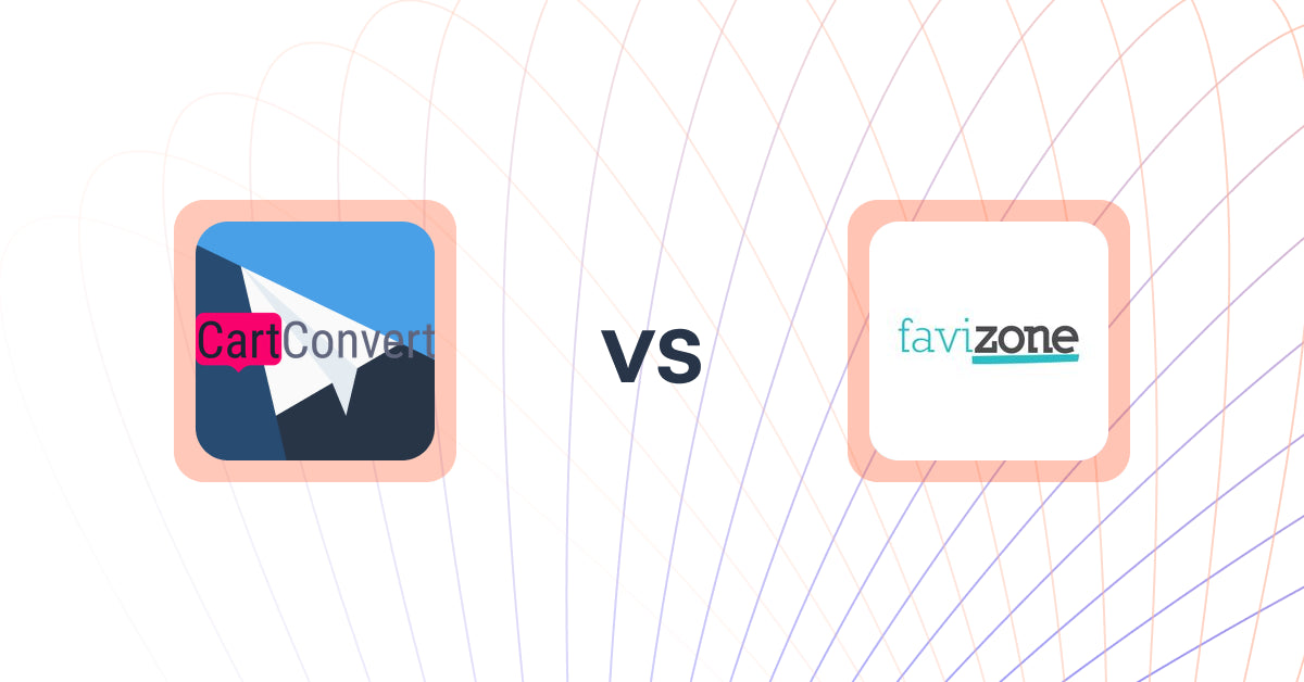 Shopify Upsell and Cross-Sell Apps: CartConvert vs. Favizone: upsell & cross‑sell