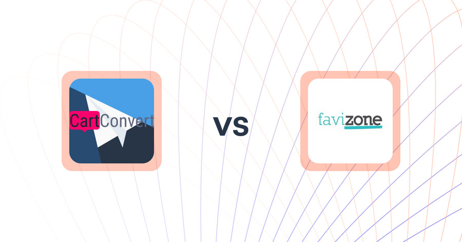 Shopify Upsell and Cross-Sell Apps: CartConvert vs. Favizone: upsell & cross‑sell