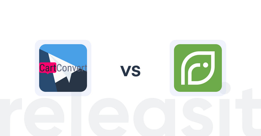 Shopify Upsell and Cross-sell Apps: CartConvert vs ReCORE