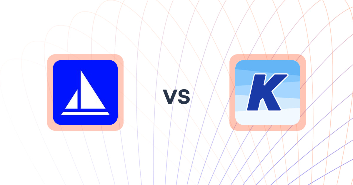 Shopify Upsell and Cross-sell Apps: Upsail – Cross & Upselling vs K: Cross Sell Related Products