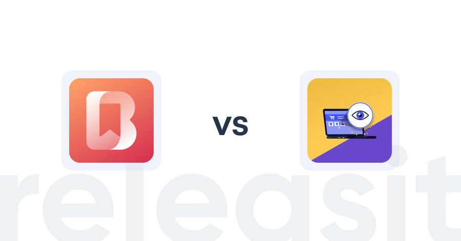 Shopify Upsell and Cross-Sell Apps: Bon ‑ Shop, Track and Discover vs ReVisit‑Recent Viewed Products