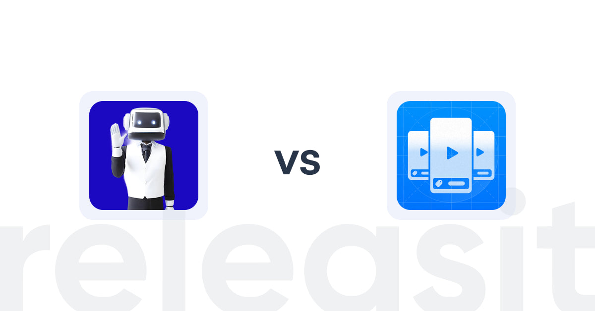 Shopify Upsell and Cross-Sell Apps: ShopCierge — AI Sales Chatbot vs EasyVideo: Shoppable Videos