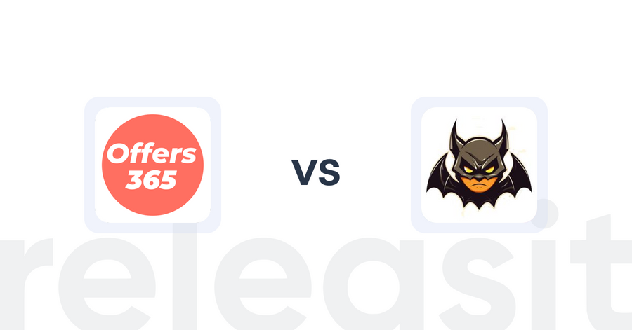 Shopify Upsell and Cross-sell Apps: Offers365 Post Purchase Upsell vs. Frequently Bought Together Bat
