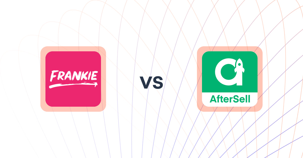 Shopify Upsell and Cross-sell Apps: FrankieAI Recommendations vs AfterSell Post Purchase Upsell