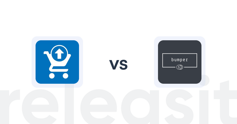 Shopify Upsell and Cross-sell Apps: Ecom Cart Upsell Elite vs. Bumper