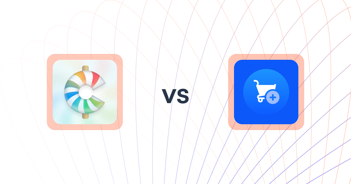 Shopify Upsell and Cross-sell Apps: CartCandy ‑ Upsell & Drawer vs Wizy Product Recommendation