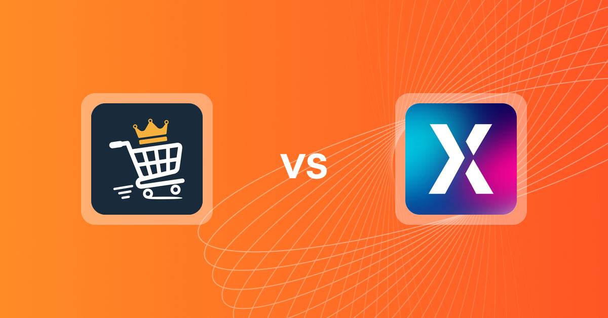 Shopify Upsell and Cross-sell Apps: CommerceChamp Upsells & Promos vs UpCharge Fees Addons Surcharge
