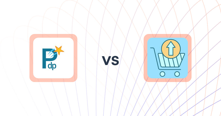 Shopify Upsell and Cross-sell Apps: PDP Star vs. Upsell Maxx