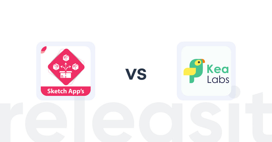 Shopify Upsell and Cross-sell Apps: Show Related Products vs. Kea Labs: Recommendations