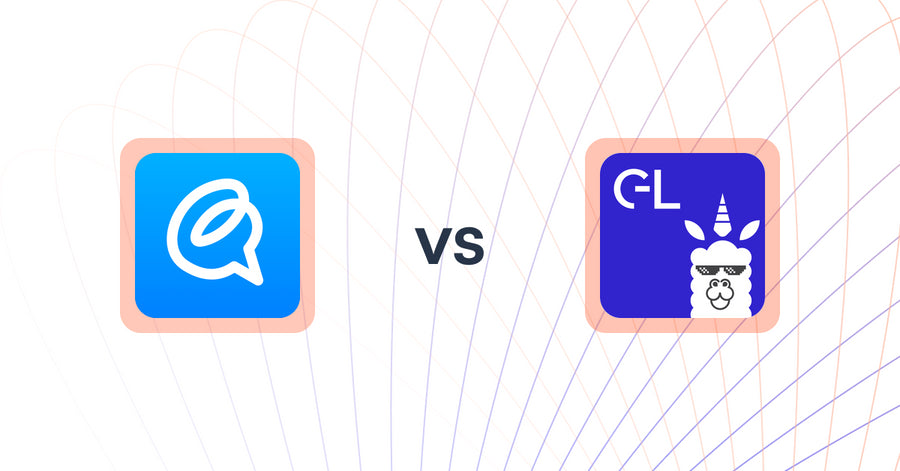 Shopify Upsell and Cross-sell Apps: Speakeasy Shoppable Videos vs GLab: Gift Wrap & Gift Message