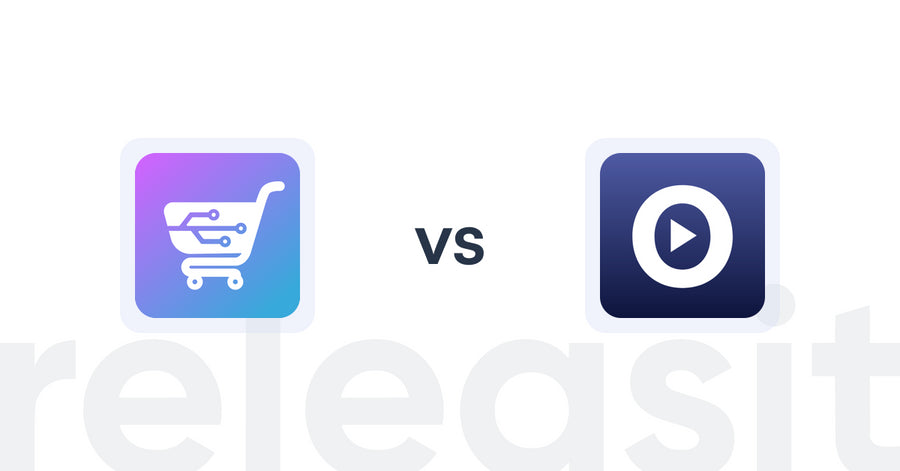 Shopify Upsell and Cross-sell Apps: AI Cart & Upsell vs Vydio: Video Based Upsells