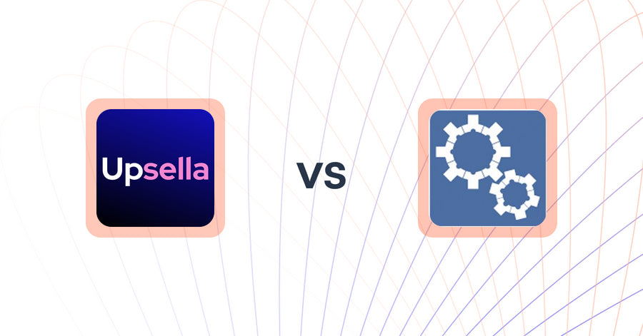 Shopify Upsell and Cross-Sell Apps: Upsella vs Shirtworks