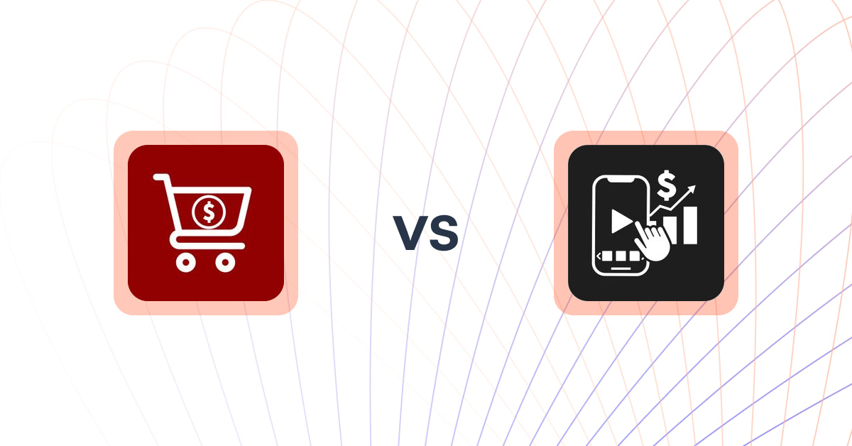 Shopify Upsell and Cross-sell Apps: Cross Sell Upsell Master C1G vs Shoppable Videos‑UGC Feeds