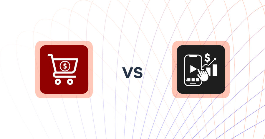 Shopify Upsell and Cross-sell Apps: Cross Sell Upsell Master C1G vs Shoppable Videos‑UGC Feeds