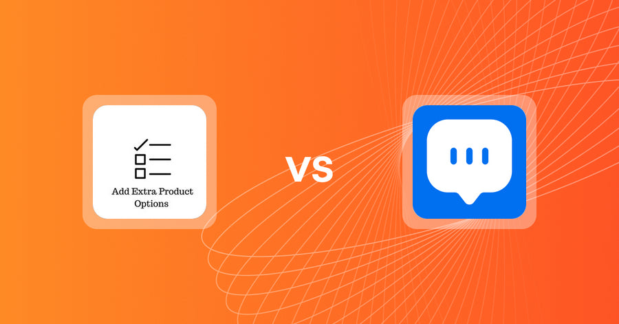 Shopify Upsell and Cross-sell Apps: Upsell | Extra Product Add-ons vs. Taggo: Chatbot AI & WhatsApp