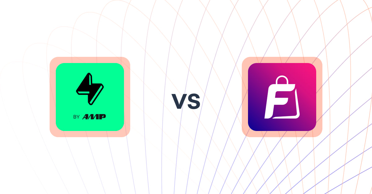Shopify Upsell and Cross-sell Apps: Upsell by AMP vs FT: Frequently Bought Together