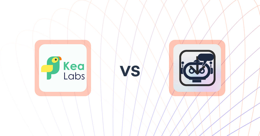 Shopify Upsell and Cross-sell Apps: Kea Labs: Recommendations vs RevoChat: AI Sales Chatbot