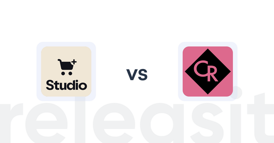 Shopify Upsell and Cross-sell Apps: Checkout Upsell by Studio vs CV Recommend