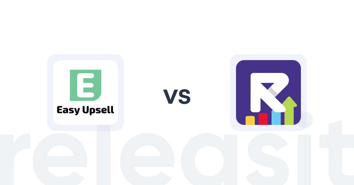 Shopify Upsell and Cross-sell Apps: Easy Upsell vs Revy Unlimited UpSell Offers