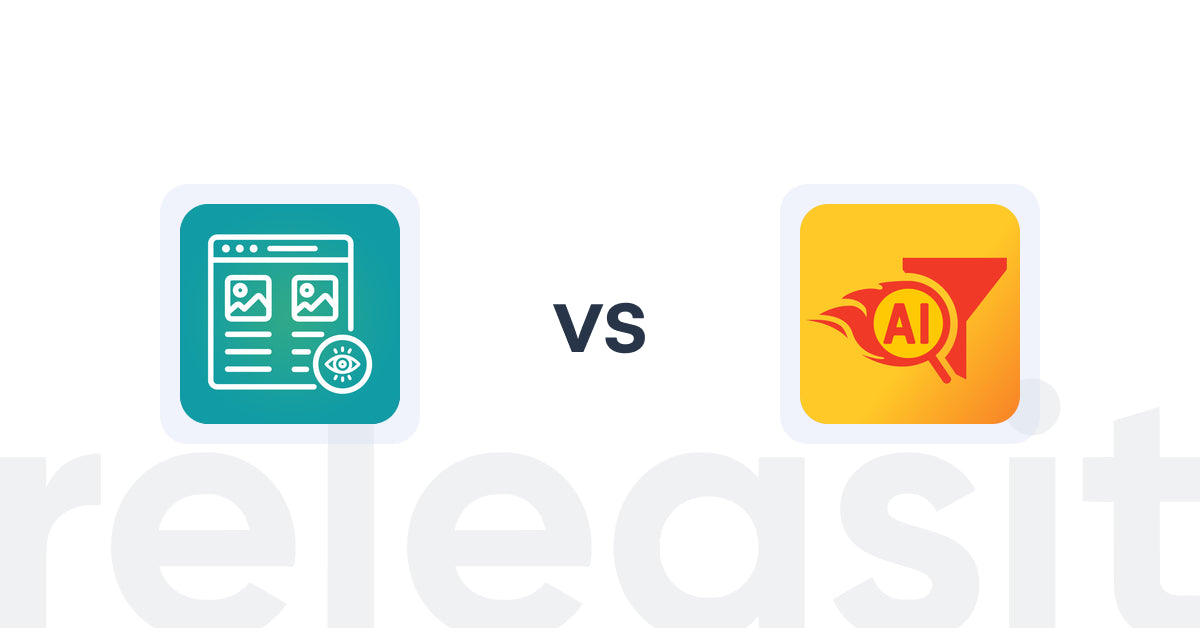 Shopify Upsell and Cross-Sell Apps: Qe Recently Viewed vs. Rapid AI Search Bar & Filter