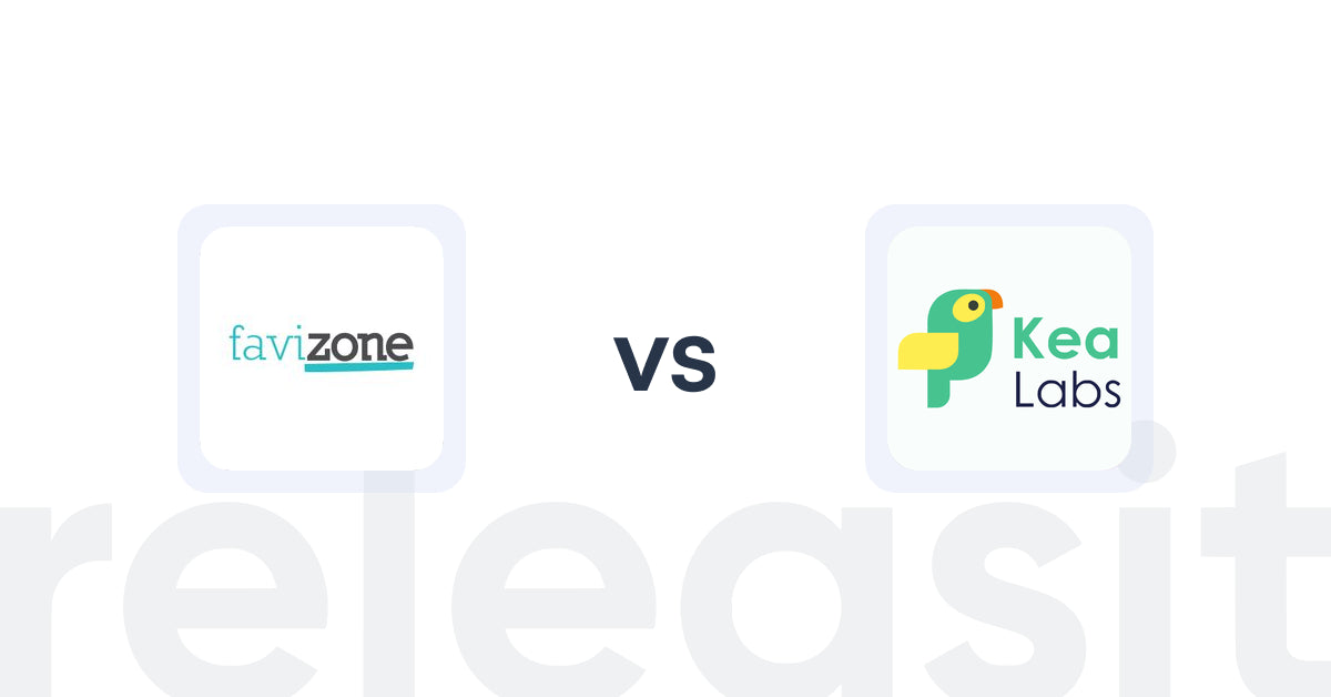 Shopify Upsell and Cross-sell Apps: Favizone: upsell & cross‑sell vs. Kea Labs: Recommendations