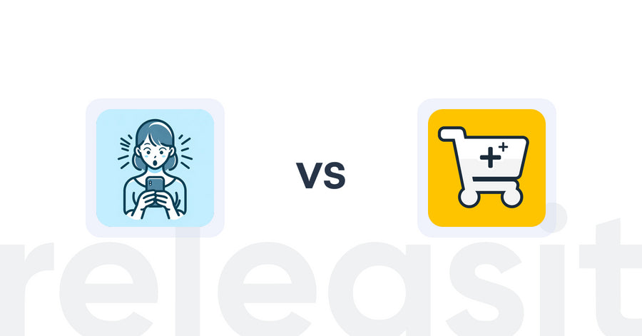 Shopify Upsell and Cross-sell Apps: ラクラク診断ビルダー vs Amai Upsell+ Volume Discounts