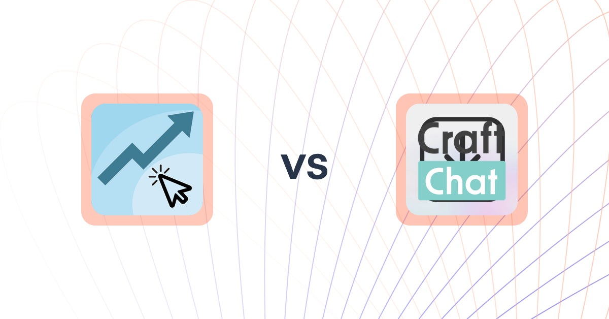 Shopify Upsell and Cross-sell Apps: After Checkout Upsell ACU vs CraftChat:Convert Chat to Sale