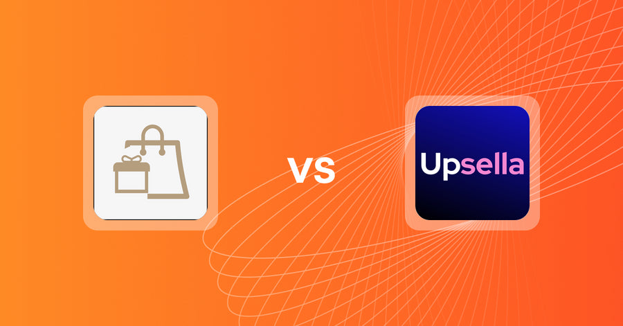 Shopify Upsell and Cross-sell Apps: PROXATION ‑ Freebie Upsell vs Upsella