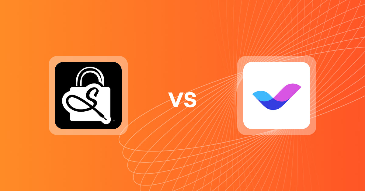 Shopify Upsell and Cross-Sell Apps: SoleSafe: Package Protection vs. Veda Landing Page Builder