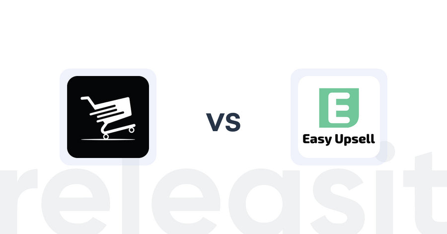 Shopify Upsell and Cross-sell Apps: CartFly – Quick Upsell Drawer vs Easy Upsell