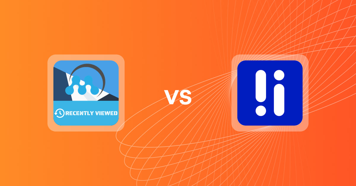 Shopify Upsell and Cross-Sell Apps: MeroxIO Recent Viewed Products vs. PersonalizerAI Recommendations