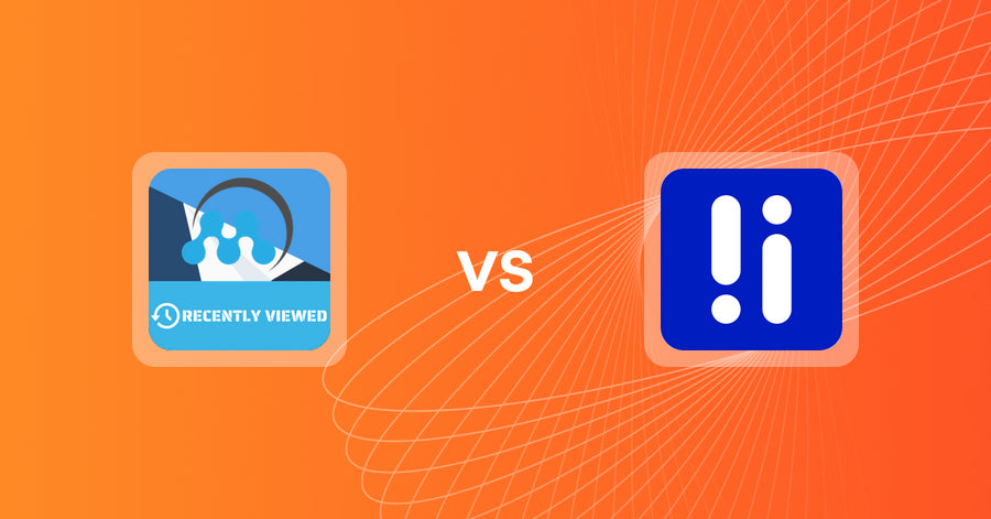 Shopify Upsell and Cross-Sell Apps: MeroxIO Recent Viewed Products vs. PersonalizerAI Recommendations