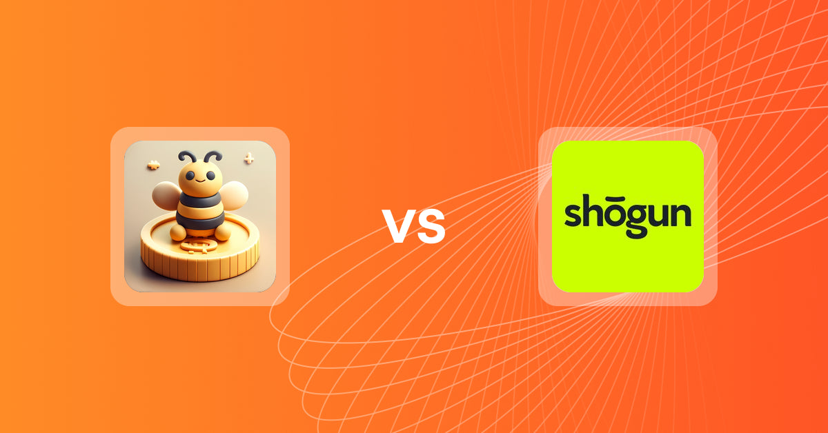 Shopify Upsell and Cross-sell Apps: FeeBee ‑ Fees and Deposits vs. Shogun ‑ Landing Page Builder