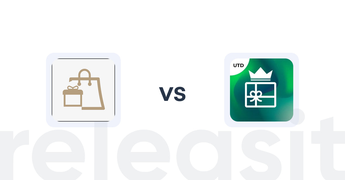 Shopify Upsell and Cross-sell Apps: PROXATION ‑ Freebie Upsell vs Box King: Gift Bundle Builder