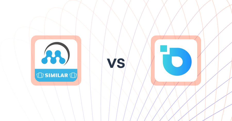 Shopify Upsell and Cross-sell Apps: MeroxIO View Similar Products vs DMetaSoul Recommendations