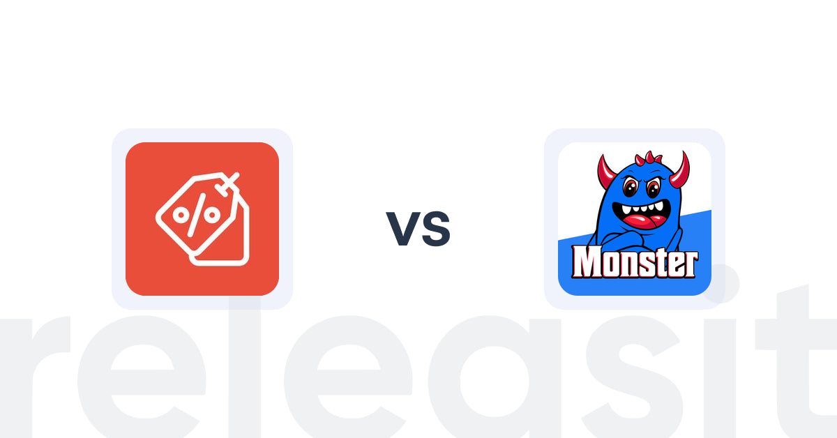 Shopify Upsell and Cross-sell Apps: Discount Hero | 7+ Apps In One vs Monster Post Purchase Upsells