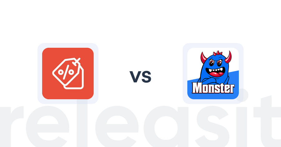 Shopify Upsell and Cross-sell Apps: Discount Hero | 7+ Apps In One vs Monster Post Purchase Upsells