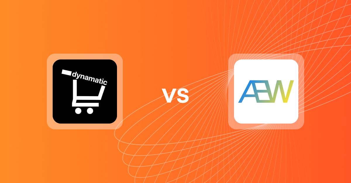 Shopify Upsell and Cross-Sell Apps: Dynamatic Personalized Upsells vs Aetherwave Recommendations
