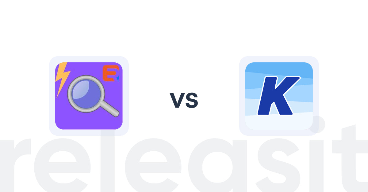 Shopify Upsell and Cross-Sell Apps: ExpertRec Smart Search Bar vs. K: Cross Sell Related Products