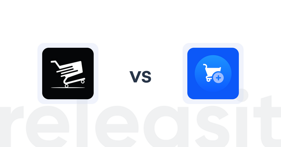 Shopify Upsell and Cross-sell Apps: CartFly – Quick Upsell Drawer vs Wizy Product Recommendation