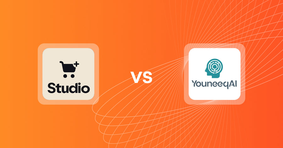 Shopify Upsell and Cross-sell Apps: Checkout Upsell by Studio vs Youneeq AI Personalization