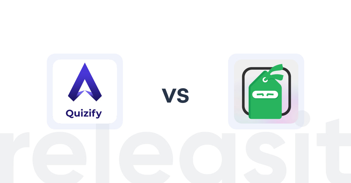 Shopify Upsell and Cross-Sell Apps: Quizify ‑ Product Quiz Builder vs Discount Ninja Promo Engine