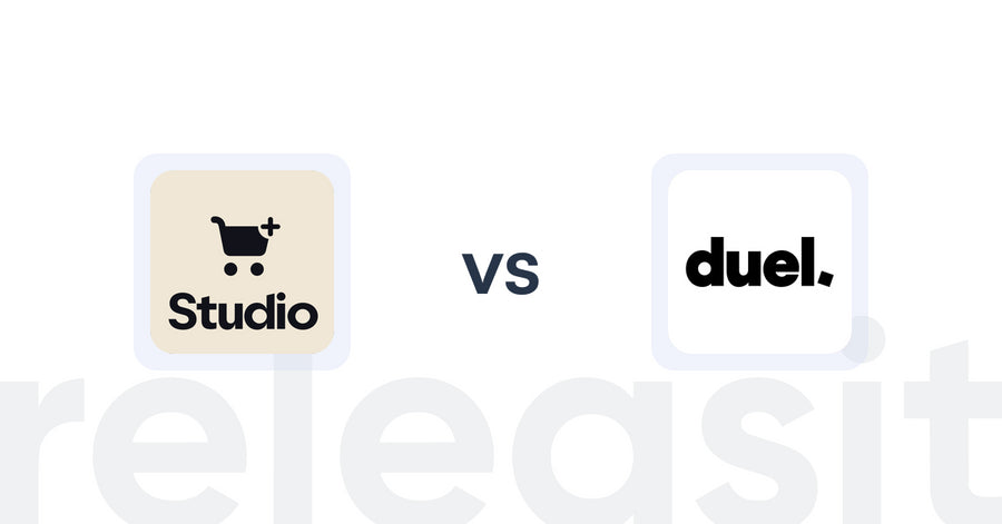 Shopify Upsell and Cross-sell Apps: Checkout Upsell by Studio vs Duel | Referrals & Affiliates
