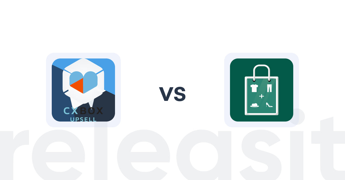 Shopify Upsell and Cross-sell Apps: CXBOX vs Shop the look ‑ Upsell